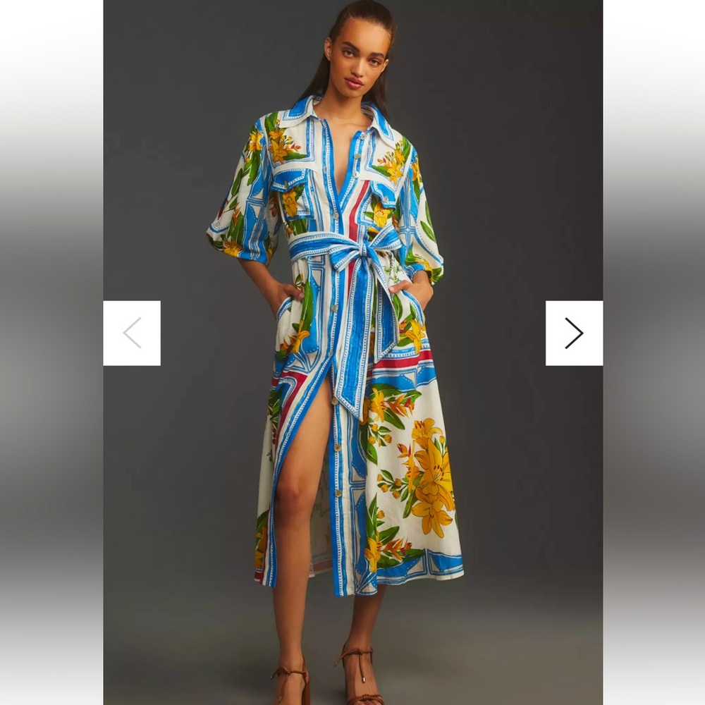 FARM Rio Multicolor Maxi Dress